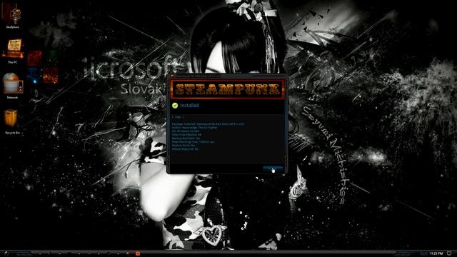 Steampunk Theme for Windows® 10 with 7tsp and iPack for w8 8.1 w10 4K смотреть онлайн