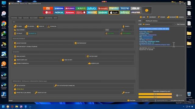iPhone 6s iOS 15.8.1 iCloud Bypass by Unlocktool смотреть онлайн