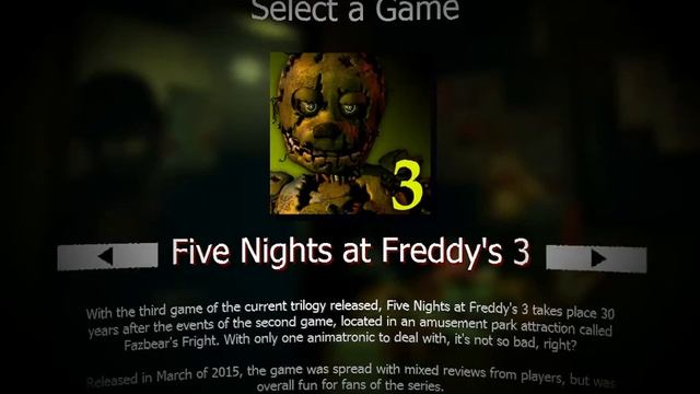 ALL FNAF 1-5 JUMPSCARES! - FNaF Jumpscare Simulator смотреть онлайн