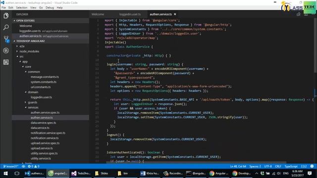 Bài 31: Áp dụng phân quyền trên giao diện смотреть онлайн