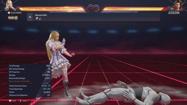 TEKKEN 8 - Lili Move List