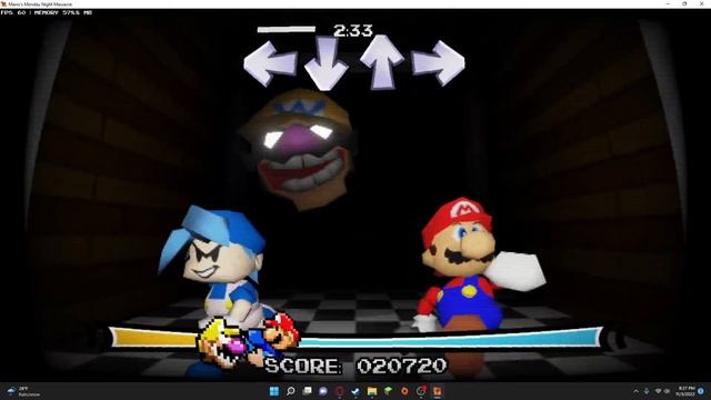 Friday Night Funkin Mods Season 2 #9 Mario's Monday Night Massacre смотреть онлайн