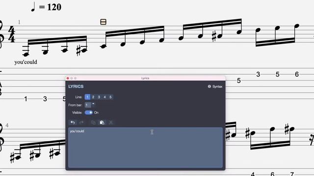 How to Add Text and Lyrics in Guitar Pro смотреть онлайн