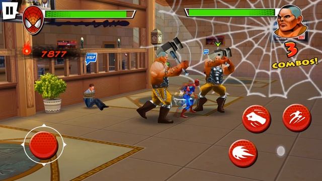Ultimate Spider-Man: Total Mayhem - Rhino-Serious Rampage Android (Gameplay PART 2) смотреть онлайн