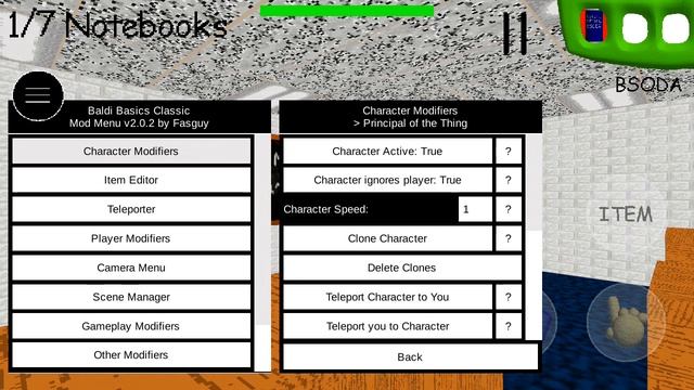 baldi loves fruit gummy mod menu baldi basics android mods смотреть онлайн