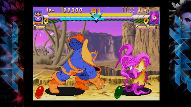Marvel Super Heroes (Arcade) Cheats - Play as Thanos, Dr. Doom and Anita смотреть онлайн