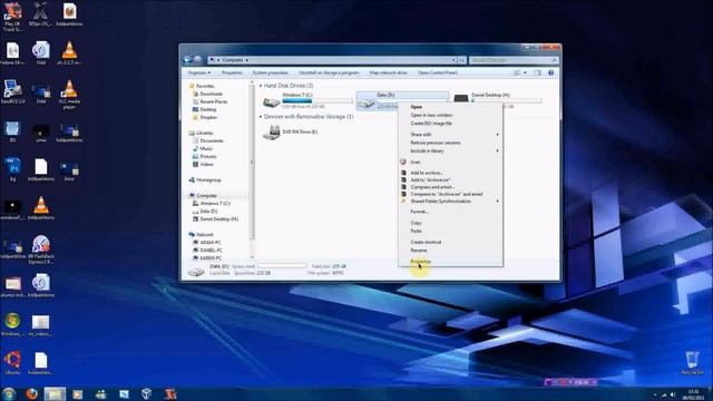 How to share Hard Disk Drives On Windows 7, 8 or Vista смотреть онлайн