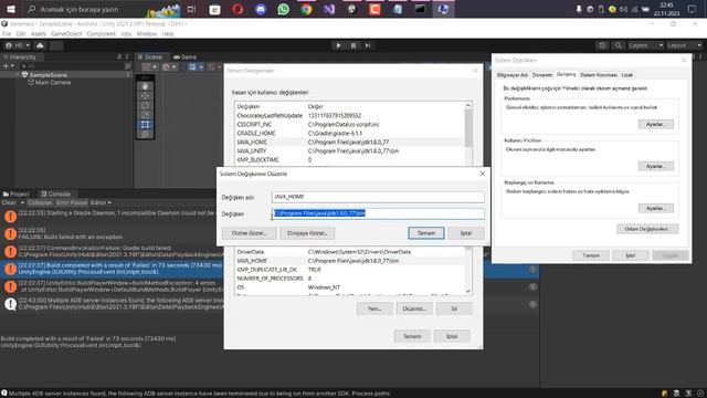 Unity Gradle Build Hatası (Yeni Yöntem)/ Unity Gradle Build Error Fix (New Method) смотреть онлайн
