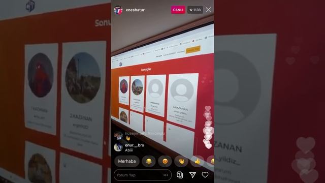 Enes batur canlı yayın /çekiliş sonuçları смотреть онлайн