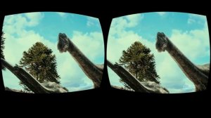 DINOSAURS EXTINCTION - VR Google Cardboard 3D SBS 1080p Virtual Reality