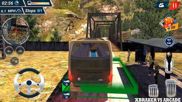 Offroad Army Bus Simulator 2019: New Bus Simulator - Android GamePlay 3D Part 2 смотреть онлайн