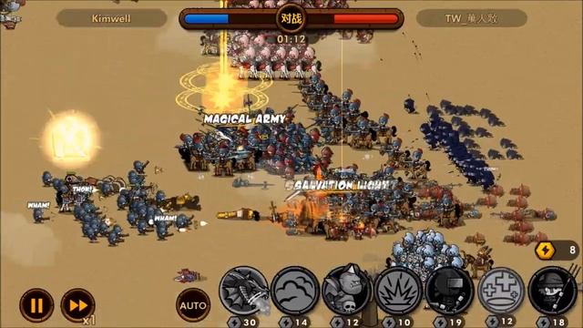 Mini Warriors | v2.4.3 | PvP #32 | VS Rank 4 AP sever Android смотреть онлайн