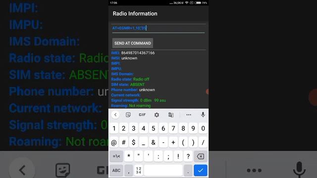 CARA MEMBUKA BLOKIR IMEI (GANTI IMEI TANPA ROOT) CHIPSET MEDIATEK ALL ANDROID смотреть онлайн