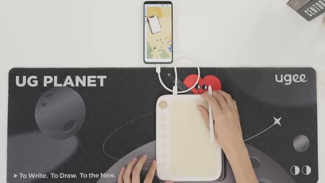 How to use ugee Q6 to draw on mobile devices? смотреть онлайн
