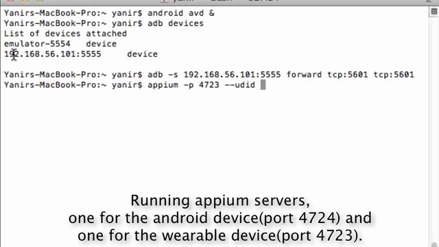 Test Automation for Wearable Devices - Demo using Appium смотреть онлайн