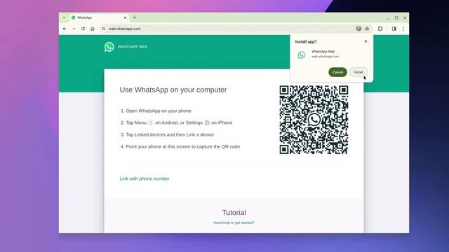 How to Install WhatsApp PWA on a Chromebook смотреть онлайн