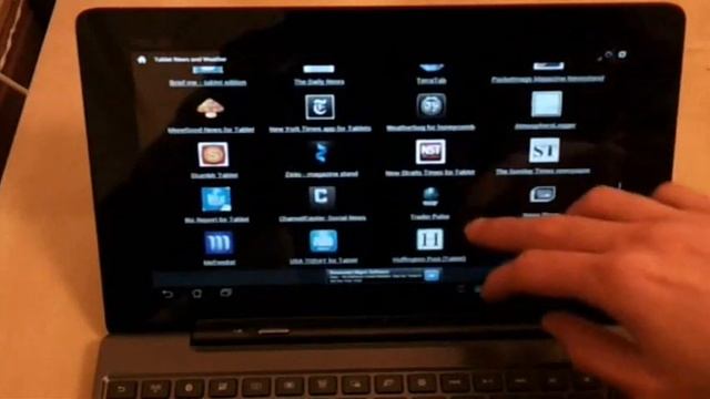 Asus Transformer Prime (TF201, TF300, TF700): Great Android App # 20 Tablet Market смотреть онлайн