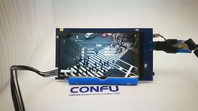 Confu HDMI to MIPI board 5 inch 1080P 1080*1920 display parameters adjustable android military Chin смотреть онлайн