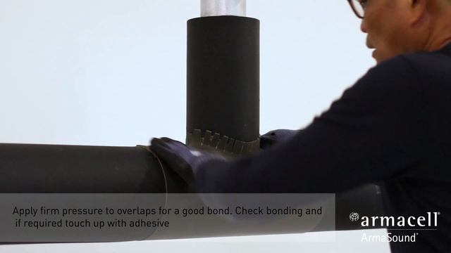 ArmaSound® Barrier Tee fitting application смотреть онлайн