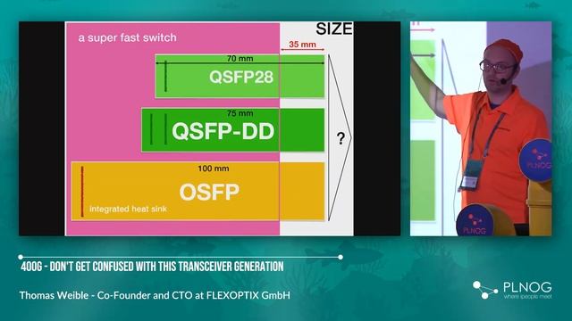 PLNOG21 - Thomas Weible - 400G - don't get confused with this transceiver generation смотреть онлайн