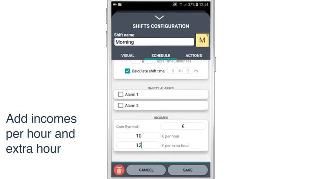 SHIFTER CALENDAR APP - How to control your statistics: schedule and incomes 📅 смотреть онлайн