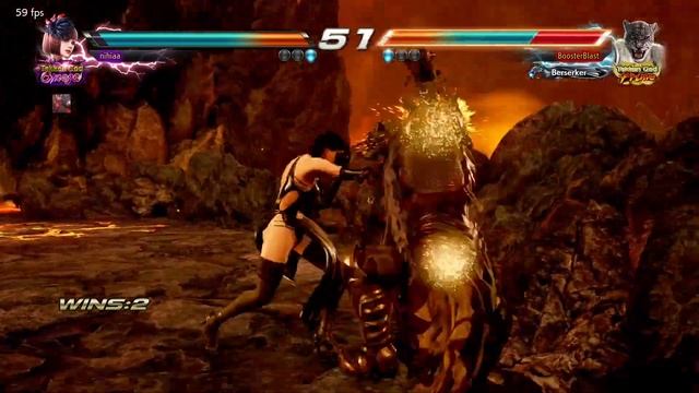 The lady plays with her pet leopard tekken 7 anna vs Armor king смотреть онлайн