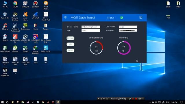 MQTT C# смотреть онлайн