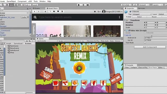 Change Unity Ads смотреть онлайн