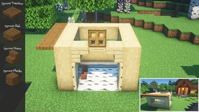 Minecraft: How to build a Dog House [Tutorial] смотреть онлайн