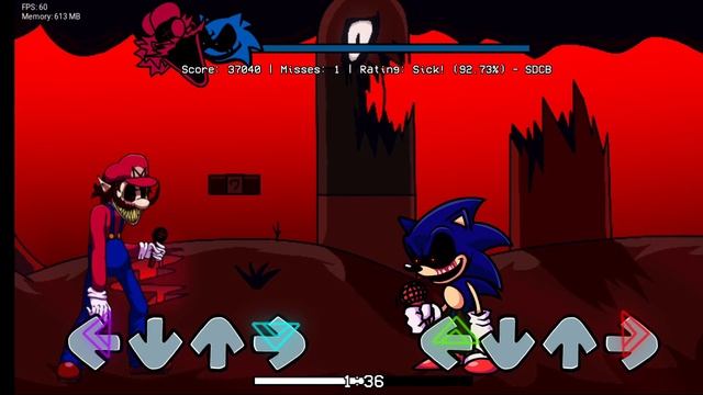 Mario exe vs Sonic exe android port смотреть онлайн