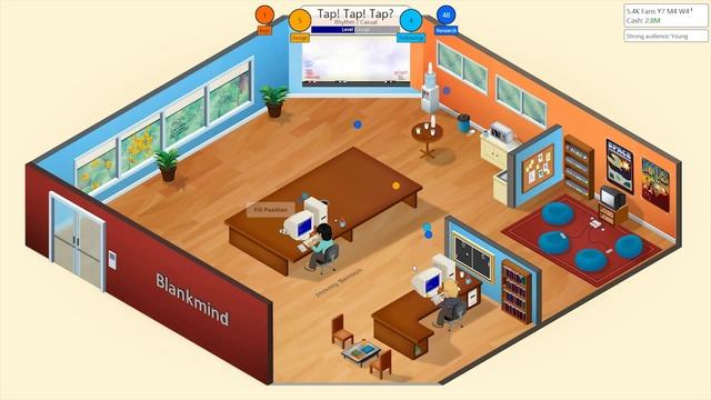 Game Dev Tycoon Part 7: Tap! Tap! Tap? смотреть онлайн