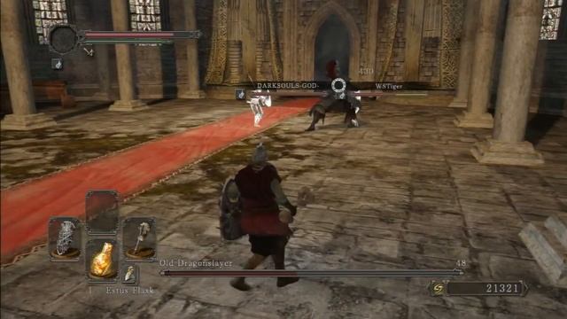 Dark Souls 2 Boss Co-op - Old Dragonslayer смотреть онлайн