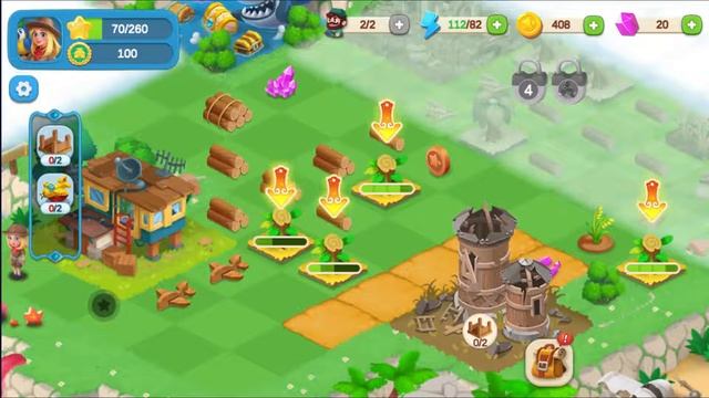 Miracle Island - Merging Games Mobile Game | Gameplay Android & Apk смотреть онлайн