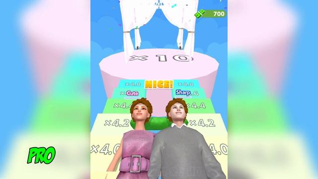 NOOB vs PRO vs HACKER - Couple Spa Run Gameplay All Levels (Android & iOS) смотреть онлайн