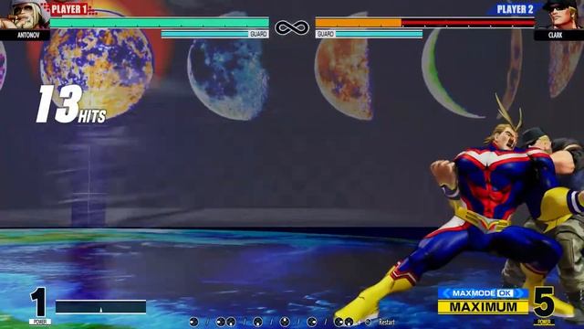 All Might From My Hero Academia Mod KOF XV смотреть онлайн
