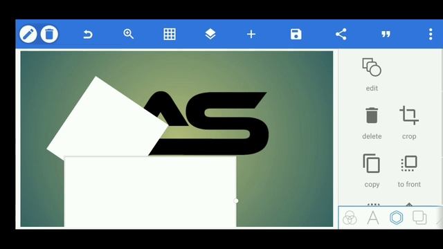 AS Logo design on poxellab | New styel professional logo design on android | MD EDITING смотреть онлайн
