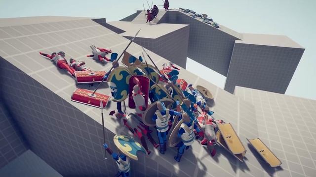 SPARTANS + ROMANS Vs ATHENIAN - TABS - Totally Accurate Battle Simulator смотреть онлайн