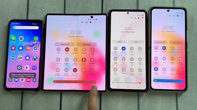Calls Android/ Samsung Z Fold 3 + Z Flip 3 + S10e + Note 10 смотреть онлайн