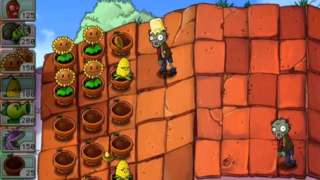 Прохождение Plants vs Zombies Free 5.5- 5.7 смотреть онлайн