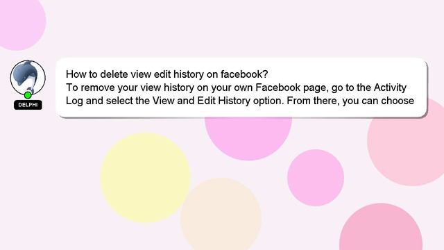 How to delete view edit history on facebook? смотреть онлайн