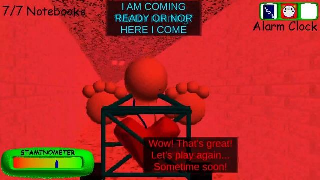 Baldi's Basics Classic Remastered Gameplay Demo Secret Ending (Secret Basement) + ENTERING NULL смотреть онлайн