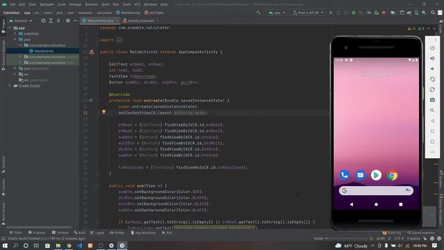Simple Calculator In Android With Source Code | Source Code & Projects смотреть онлайн