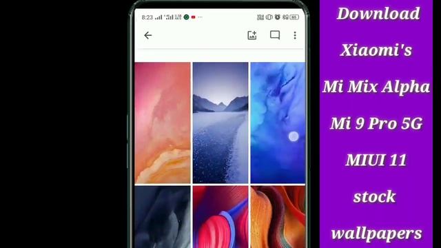 Mi Mix Alpha, Mi 9 Pro 5G stock wallpapers download Miui 11, Redmi k20, MI mix 3 stock wallpapers смотреть онлайн