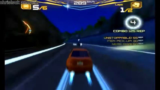 Gameplay Asphalt 7 - GALAXY S2 смотреть онлайн