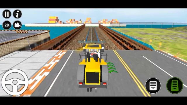 Mega Machines Road Construction - Uphill Road Builder Simulator - Android Gameplay смотреть онлайн