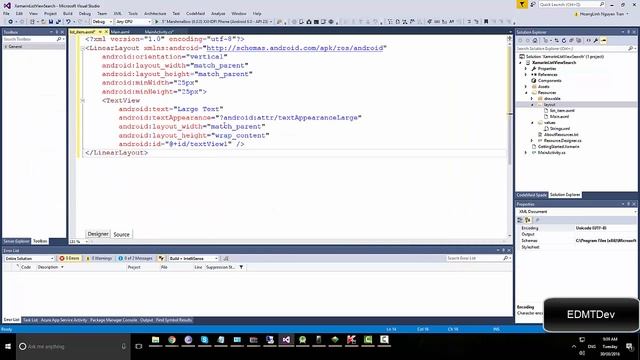 Xamarin Android Tutorial - ListView Search смотреть онлайн