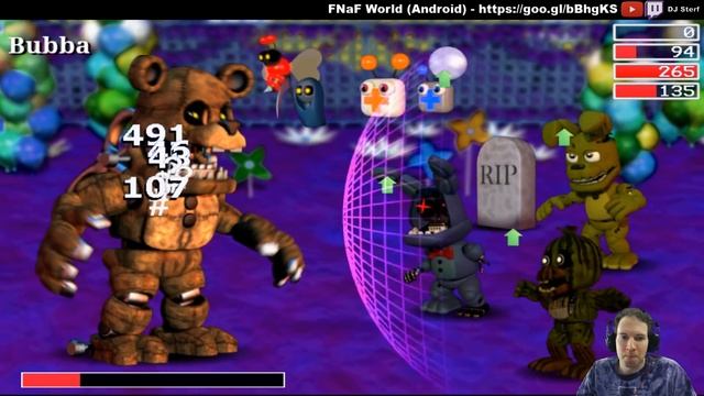 FNaF World Android Chill-thru - Episode 7: Gathering Faz Tokens Like Wild Berries смотреть онлайн