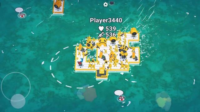 War of Rafts: Crazy Sea Battle - Gameplay Walkthrough Part 11 - New Update (iOS, Android) смотреть онлайн