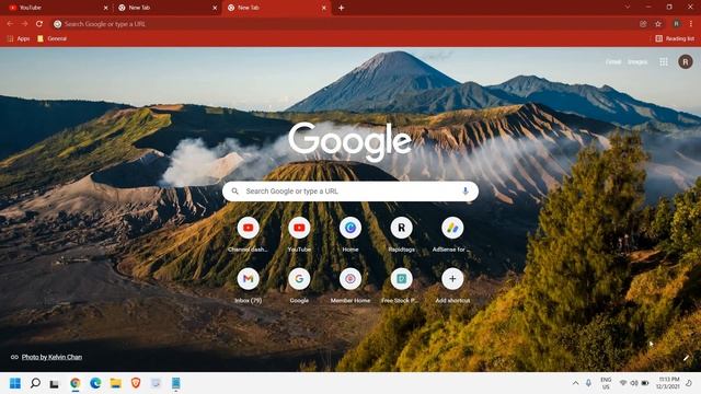 How to Change Google Chrome Background Theme & Color [Easy Way] смотреть онлайн