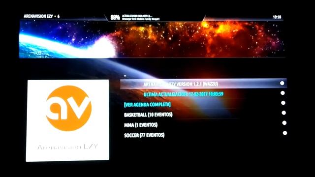 Futbol con OSMC / Acestream смотреть онлайн